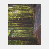 Couverture Polaire Avenue de séquoia géant la Californie (Devant)