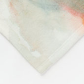 Couverture Polaire Aversion - Aquarelle bleue (Coin)