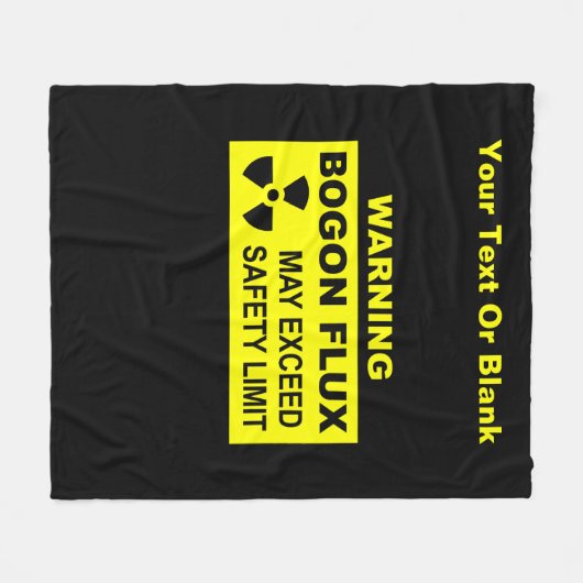 Couverture Polaire Avertissement : Flux de Bogon (Devant (Horizontal))