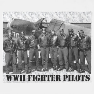 Couverture Polaire AVIATEURS de TUSKEGEE (les QUEUES de ROUGE)