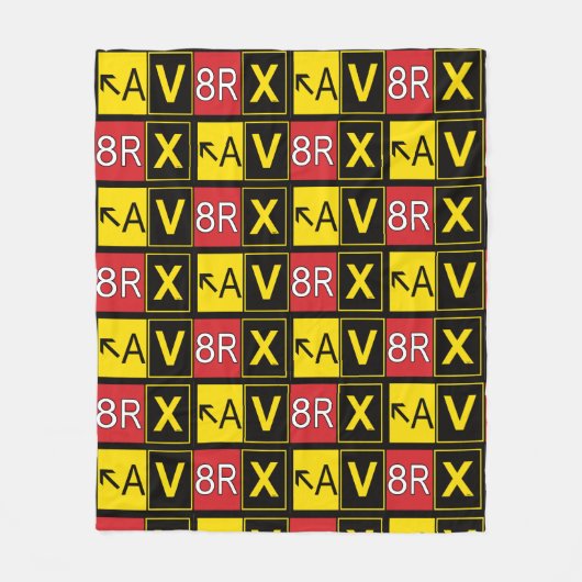 Couverture Polaire Aviatrix - AV8RX - (Devant)