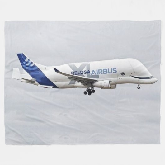 COUVERTURE POLAIRE AVION BELUGA (Devant (Horizontal))