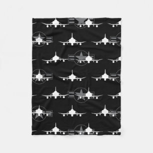 Couverture Polaire Avion de chasse militaire F-4 Phantom II