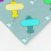 Couverture Polaire Avions (Coin)