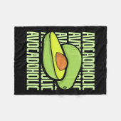 Couverture Polaire Avocado Fruit Food (Devant (Horizontal))