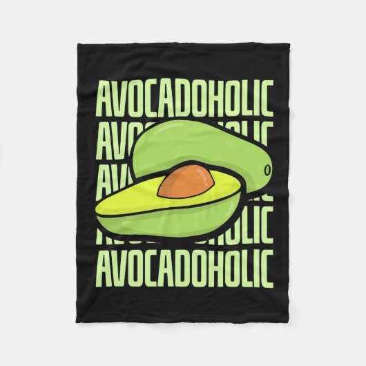 Couverture Polaire Avocado Fruit Food (Devant)