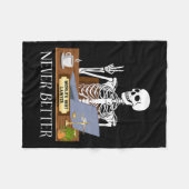 Couverture Polaire Avocat Halloween (Devant (Horizontal))