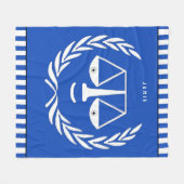 Couverture Polaire Avocat personnalisé (Devant (Horizontal))