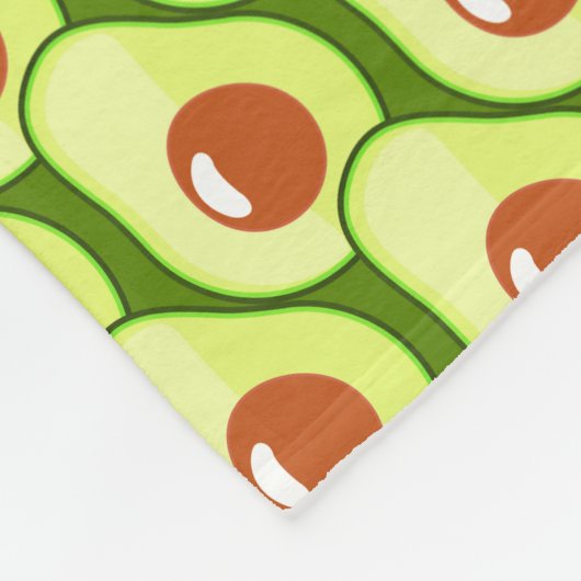 Couverture Polaire Avocat vert (Coin)
