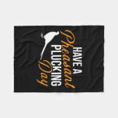 Couverture Polaire Avoir Un Pheasant Jour De Chasse Pheasant Chasse (Devant (Horizontal))