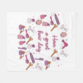 Couverture Polaire Avoir une grande journée de cheveux - Coiffeur Sty (Devant (Horizontal))