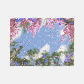 Couverture Polaire Avril Douches Blanche polaire (Devant (Horizontal))