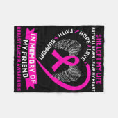 Couverture Polaire Awanress du cancer du sein (Devant (Horizontal))