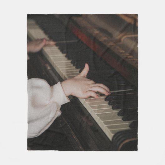 Couverture Polaire Awesome Piano Artwork (Devant)