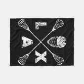 Couverture Polaire Axe croisé Lacrosse (Devant (Horizontal))
