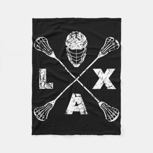 Couverture Polaire Axe croisé Lacrosse (Devant)