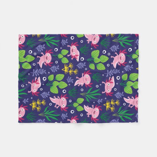 Couverture Polaire Axolotl (Devant (Horizontal))
