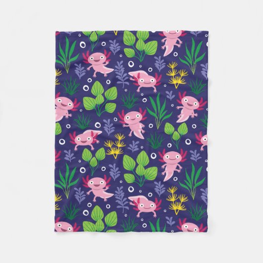 Couverture Polaire Axolotl (Devant)