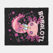 Couverture Polaire Axolotl Boba Tea Bubble Tea Kawaii Anime Japanese (Devant (Horizontal))