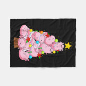 Couverture Polaire Axolotl Christmas Tree Ornament Fish Axolotl Anima (Devant (Horizontal))