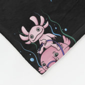 Couverture Polaire Axolotl Riding Blobfish (Coin)