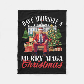 Couverture Polaire Ayez Un Joyeux Mega Noël Père Noël Drôle T