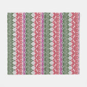 Couverture Polaire Aztec pattern, stripes. (Devant (Horizontal))