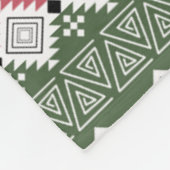 Couverture Polaire Aztec pattern, stripes. (Coin)