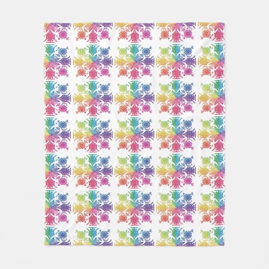 Couverture Polaire Aztèque (Devant)