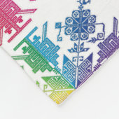 Couverture Polaire Aztèque (Coin)