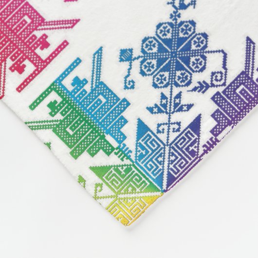 Couverture Polaire Aztèque (Coin)