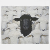 Couverture Polaire Baa-tle de l'individualité (Devant (Horizontal))
