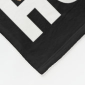 Couverture Polaire Baaah Humbug Sheep Xmas Lights Funny Anti Christma (Coin)