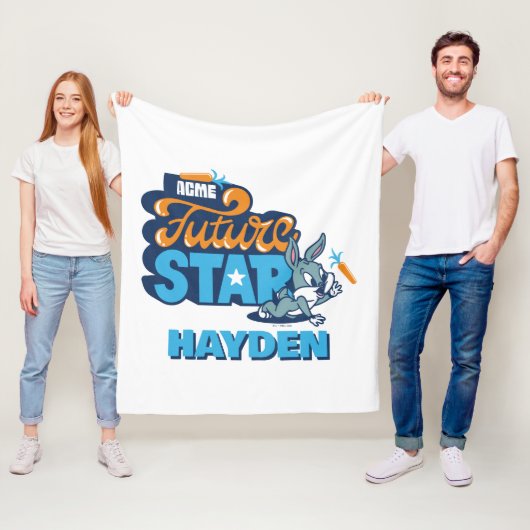 Couverture Polaire Baby BUGS BUNNY™ - Future Star (En situation)