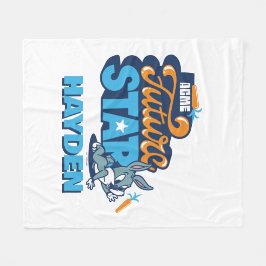 Couverture Polaire Baby BUGS BUNNY™ - Future Star (Devant (Horizontal))