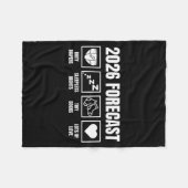 Couverture Polaire Baby Coming Soon 2026 Pregnancy Announcement Forec (Devant (Horizontal))