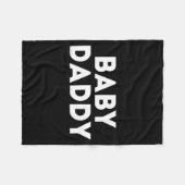 Couverture Polaire Baby Daddy Funny New &amp; Expecting Dads Father's (Devant (Horizontal))