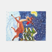 Couverture Polaire Baby Deer (Devant (Horizontal))