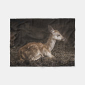 Couverture Polaire Baby Deer (Devant (Horizontal))