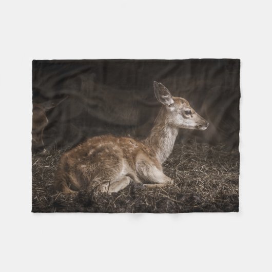 Couverture Polaire Baby Deer (Devant (Horizontal))