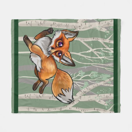 Couverture Polaire Baby Fox (Devant (Horizontal))