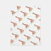 Couverture Polaire Baby Giraffe (Devant)