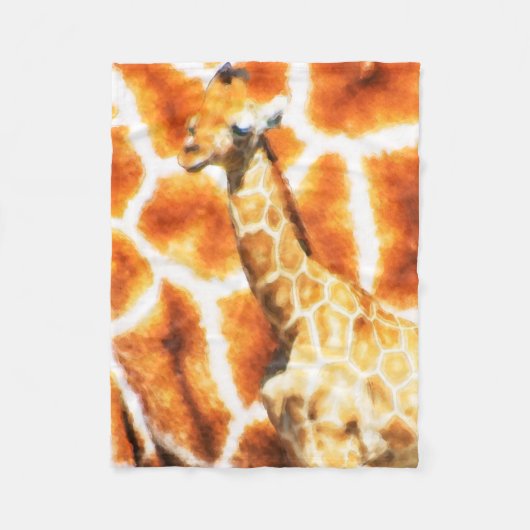 Couverture Polaire Baby Giraffe (Devant)