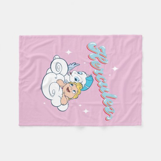 Couverture Polaire Baby Hercules and Pegasus on a Cloud Fleece Blanke (Devant (Horizontal))