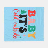 Couverture Polaire Baby it's cold outside (Devant (Horizontal))