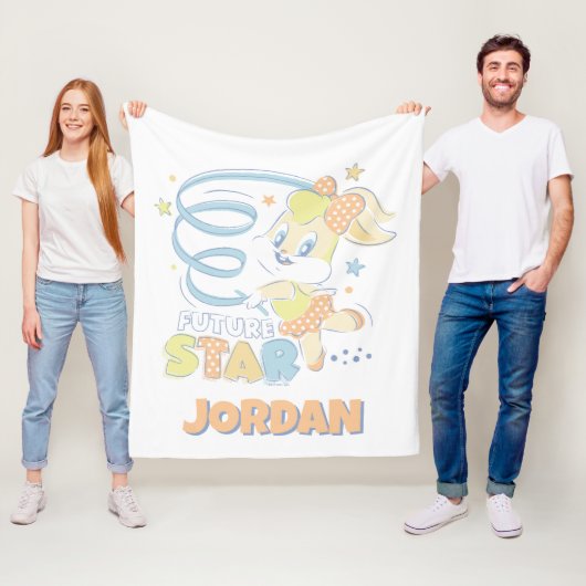 Couverture Polaire Baby Lola Bunny Future Star (En situation)