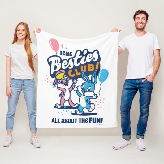Couverture Polaire Baby Lola et BUGS BUNNY™ - Besties Club! (En situation)