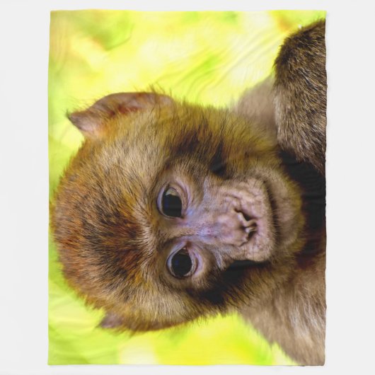COUVERTURE POLAIRE BABY MONKEY (Devant)