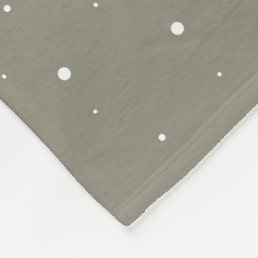 Couverture Polaire Baby’s 1st Christmas Reindeer Keepsake Photo (Coin)