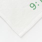 Couverture Polaire Baby Tiger Fleurs tropicales Statistiques de naiss (Coin)